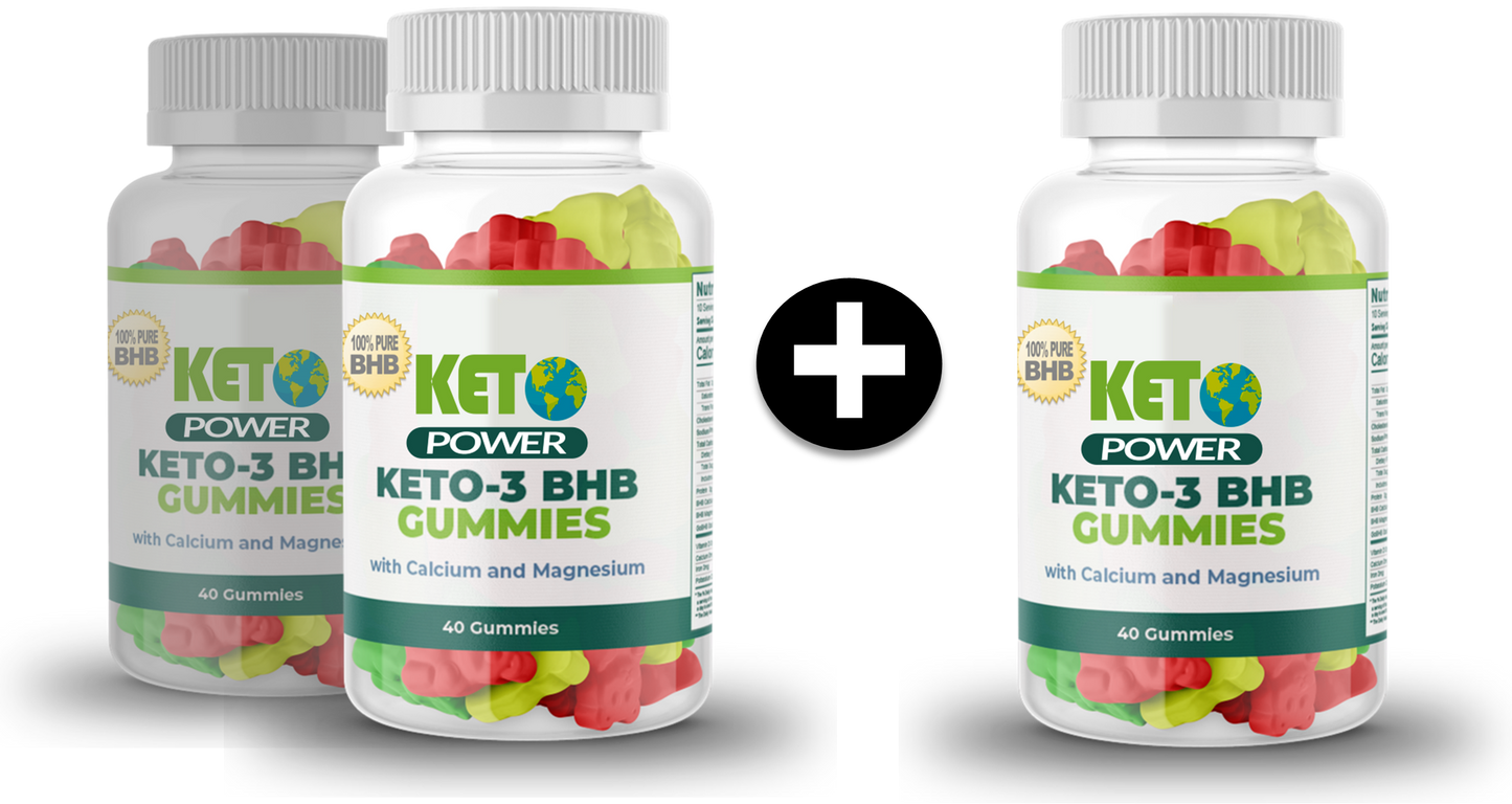 KETO BHB Fat Burning Gummies Bundle 2